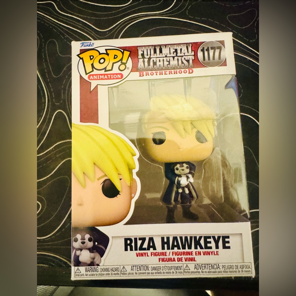 Funko Fullmetal Alchemist Riza Hawkeye Figure - Yellow and Black